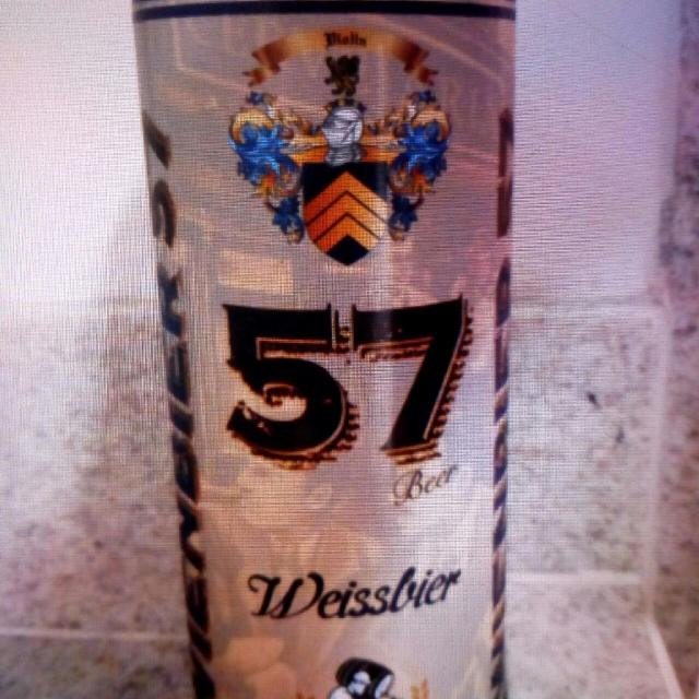 Wienbier 57 Weiss 4.5%, Cervejaria NewAge, Brazil