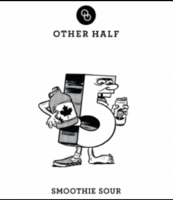 #5 9th Anniversary Collaborative Smoothie Sour 6.0%, Other Half Brewing Co., United States