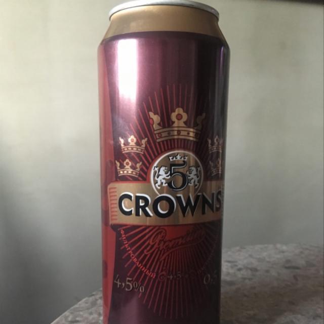 5 Crowns 4.5%, Zavod Trehsosensky / Завод Трехсосенский, Russia