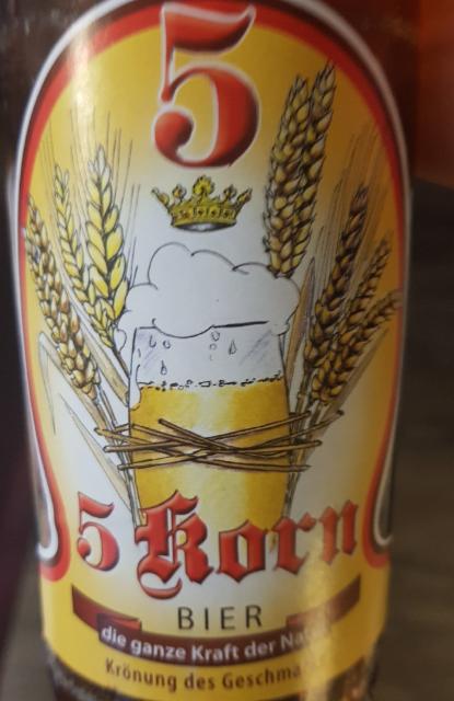 5 Korn Bier 5.0%, Sudmeister-Bräu GELO GmbH, Germany