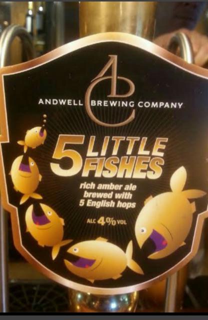 5 Little Fishes 4.0%, Andwell Brewing Company, England
