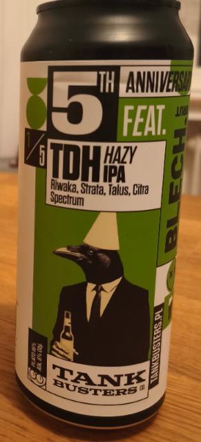 5th anniversary 1/5 blech tdh hazy ipa 6.0%, TankBusters.Co, Poland