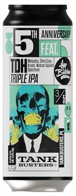5th anniversary 3/5 - TDH Triple IPA 9.6%, TankBusters.Co, Poland