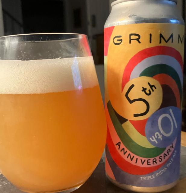 5th/10 Anniversary 10.0%, Grimm Artisanal Ales, United States