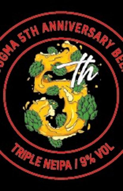 5th Anniversary N°5 9.0%, Dogma Brewery, Serbia