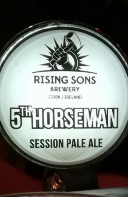 5th Horseman 4.0%, Rising Sons Brewery, Ireland