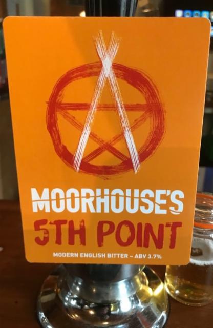 5th Point 3.7%, Moorhouse's Brewery, England