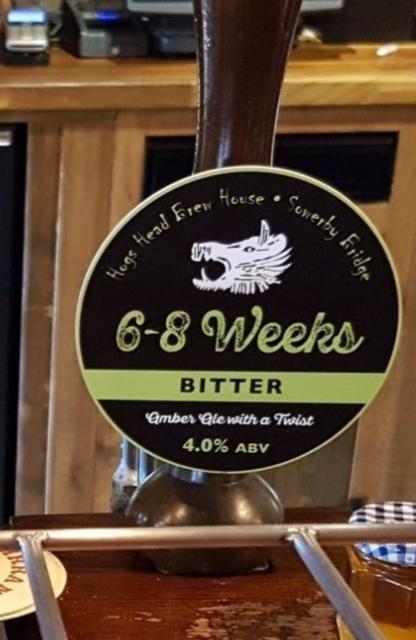 6-8 Weeks 4.0%, Hogs Head Brew House, England