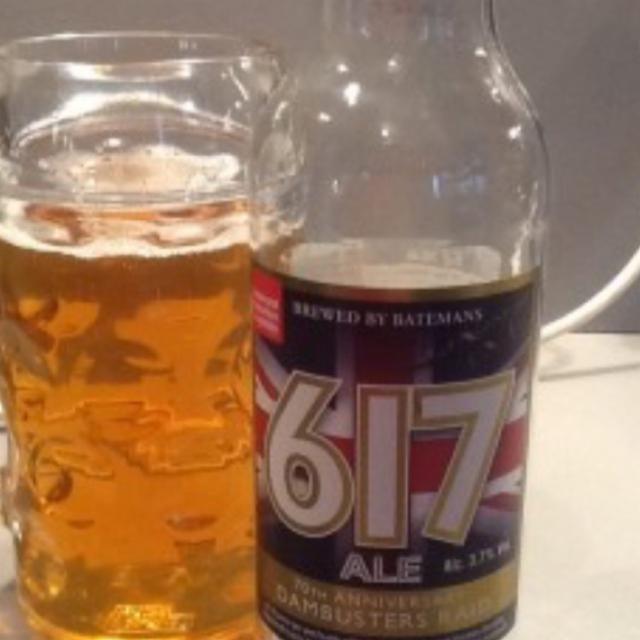 617 Ale 3.7%, Batemans Brewery, England