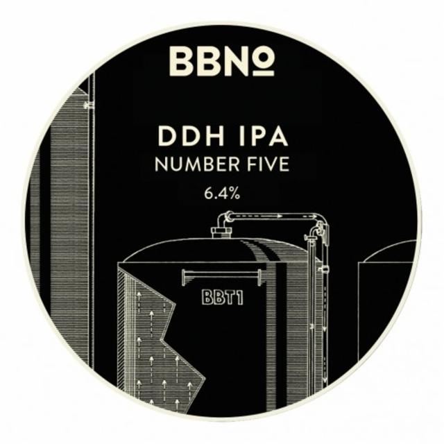 65 DDH IPA - Number Five 6.4%, Brew By Numbers, England