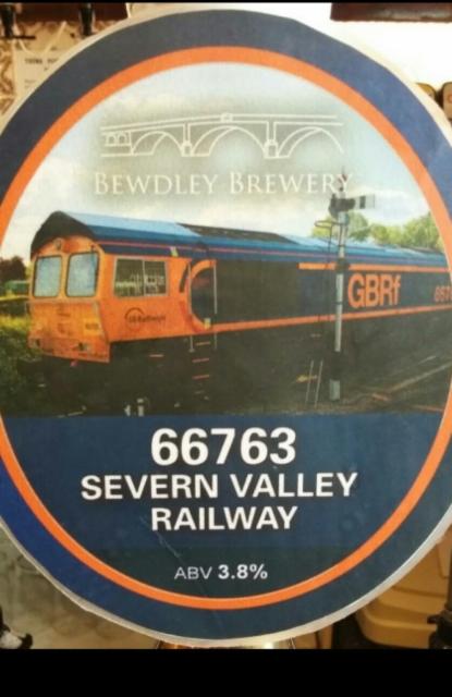 66763 Severn Valley Railway 3.8%, Bewdley Brewery, England