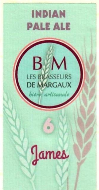 6 - James 4.5%, Les Brasseurs De Margaux [Closed], France