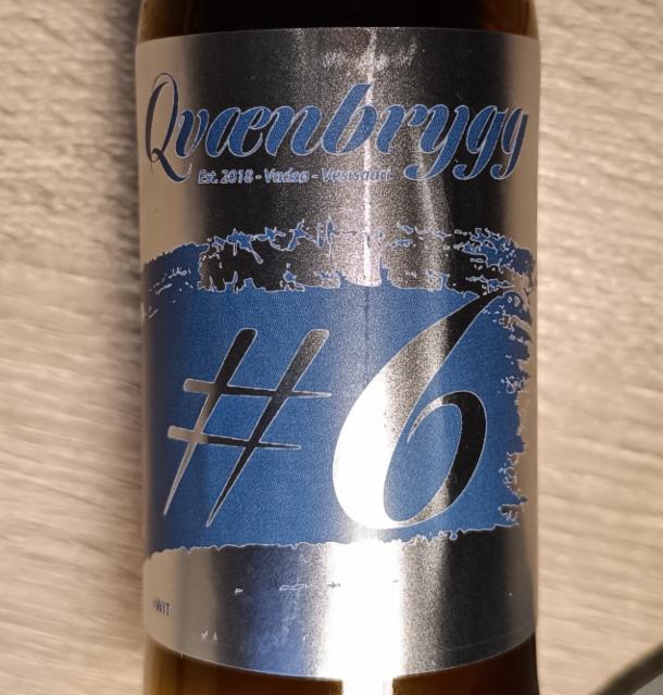 #6 Belgisk Wit 4.3%, Qvænbrygg, Norway
