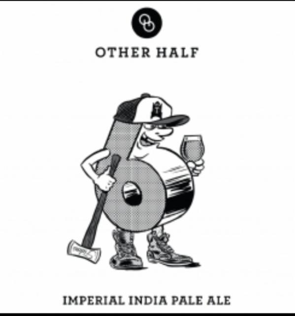 #6 9th Anniversary Collaborative Imperial IPA 8.5%, Other Half Brewing Co., United States