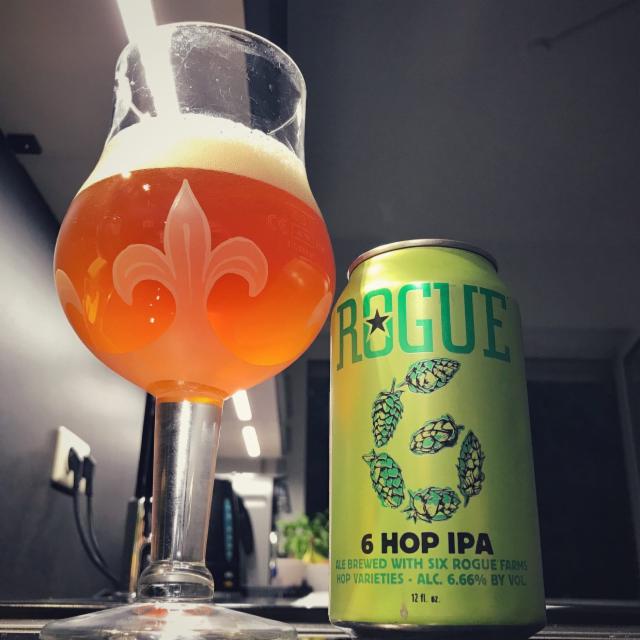 6 Hop IPA 6.7%, Rogue Ales, United States