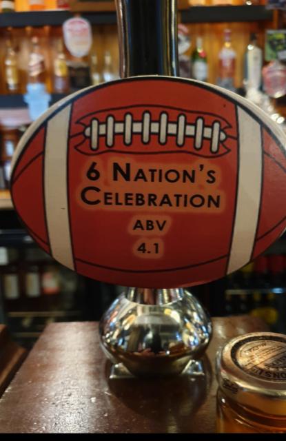 6 Nation's Celebration 4.1%, George Wright Brewing Company, England