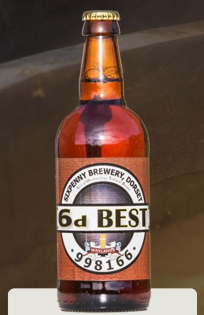 6D Best 3.9%, Sixpenny Brewery, England