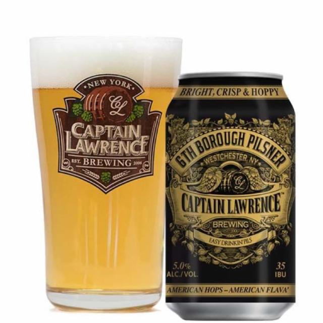 6th Borough Pilsner 5.0%, Captain Lawrence Brewing Company, United States