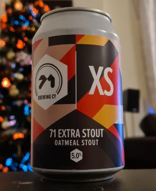 71 Extra Stout 5.0%, 71 Brewing, Scotland