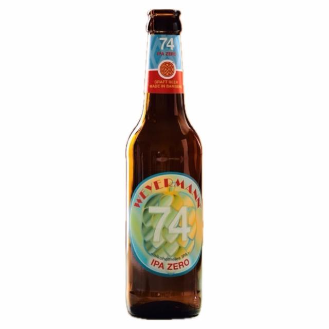 74 IPA Zero 0.5%, Weyermann Biermanufaktur, Germany