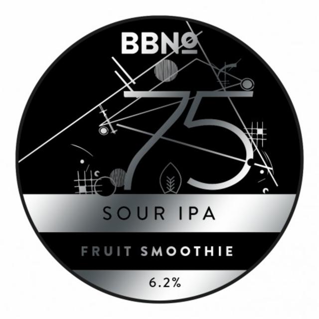 75 Sour IPA - Fruit Smoothie 6.2%, Brew By Numbers, England