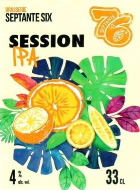 76 Session IPA 4.0%, Brasserie Septante Six, France