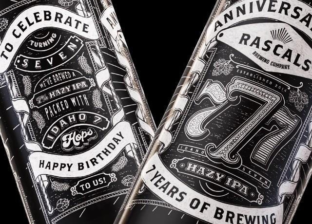 777 Anniversary Ale 7.0%, Rascals Brewing, Ireland