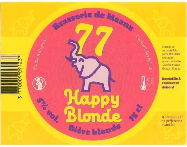 77 Happy Blonde, Brasserie De Meaux
