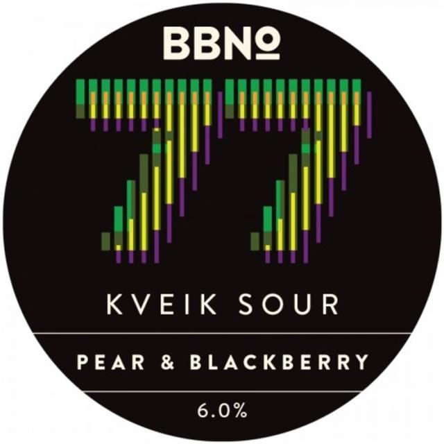 77 Kveik Sour - Pear & Blackberry 6.0%, Brew By Numbers, England