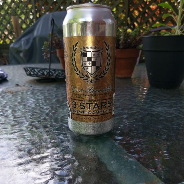 77's & Bonnevilles 7.2%, 3 Stars Brewing Company, United States