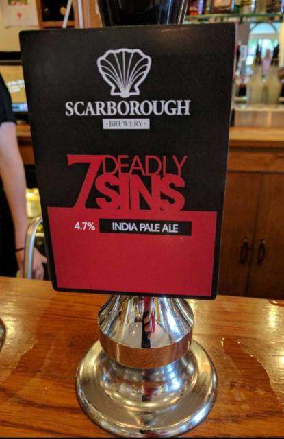 7 Deadly Sins 4.7%, Scarborough Brewery, England