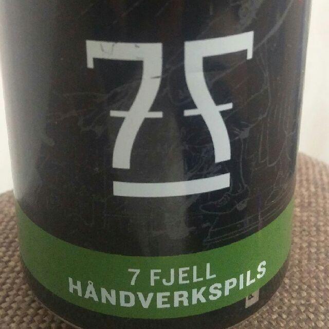 Håndverkspils 4.7%, 7 Fjell Bryggeri, Norway