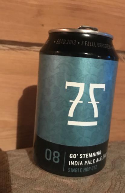 India(n) Summer Ale 4.7%, 7 Fjell Bryggeri, Norway