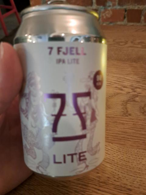 7 fjell ipa lite 3.7%, 7 Fjell Bryggeri, Norway