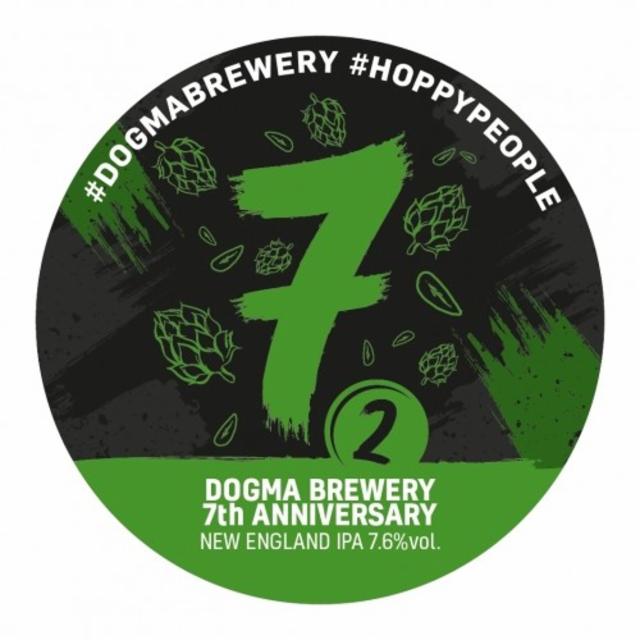 7th Anniversary N°2 7.6%, Dogma Brewery, Serbia