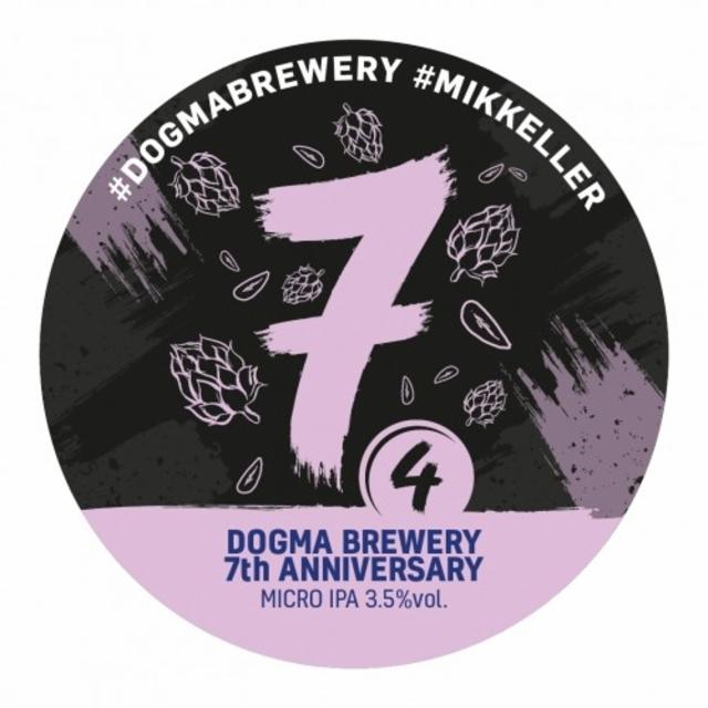 7th Anniversary N°4 Micro IPA 3.5%, Dogma Brewery, Serbia