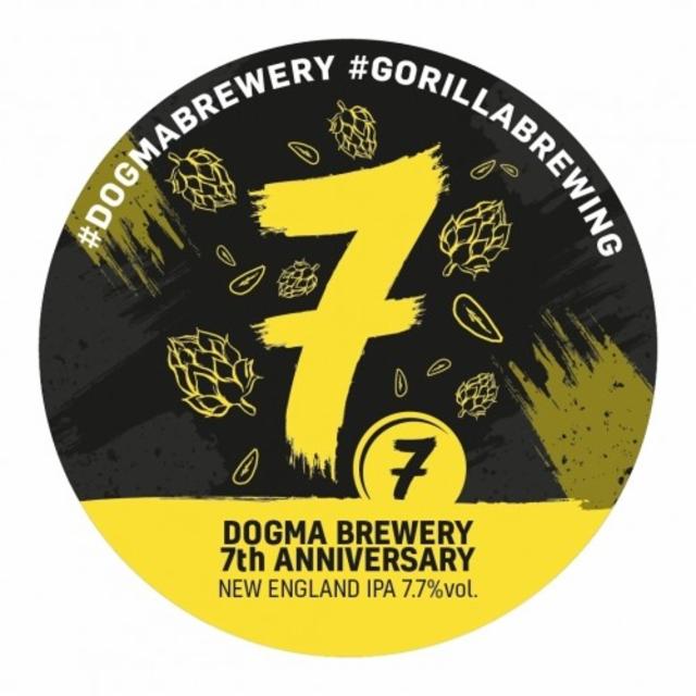7th Anniversary N°7 NEIPA 7.7%, Dogma Brewery, Serbia