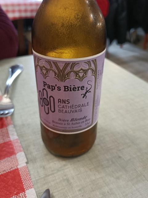 800 ans cathédrale de Beauvais 6.0%, Brasserie Juquel - Pap's Bière, France