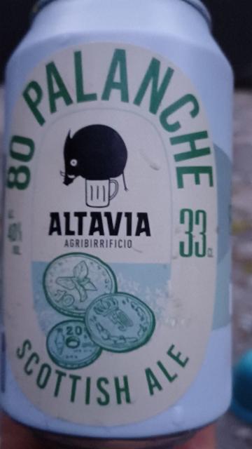 80 palanche 4.0%, Birrificio Altavia, Italy