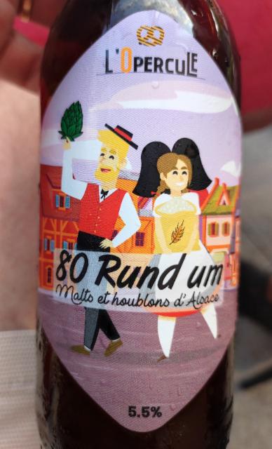 80 Rund um 5.5%, Brasserie L'Opercule, France