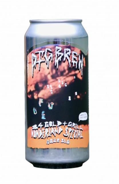 84 Gold + Grill Wonderland Special Sour Ale 6.8%, DigBrewCo, England