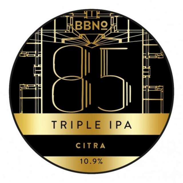 85 Triple IPA - Citra 10.9%, Brew By Numbers, England