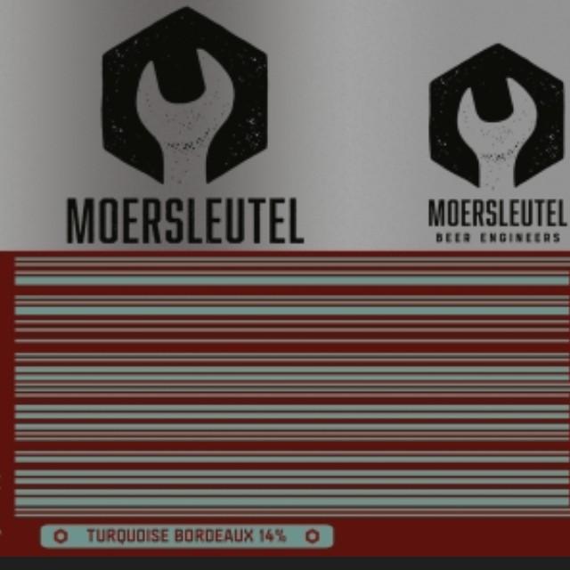8720615267569 (barcode turquoise & bordeaux) 14.0%, Brouwerij De Moersleutel, Netherlands