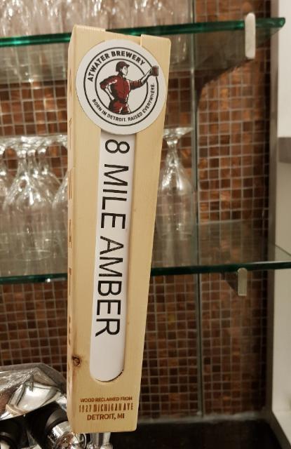 8 mile amber 4.8%, Atwater Brewery, United States