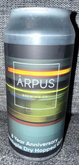 8 Years Anniversary Quintuple Dry Hopped QIPA 12.0%, Ārpus Brewing Co., Latvia