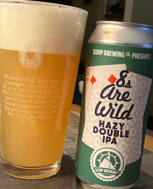 8s Are Wild 8.0%, Sloop Brewing Company, United States