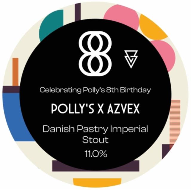 8th Birthday - Danish Pastry Imperial Stout 11.0%, Polly's Brew Co., Wales