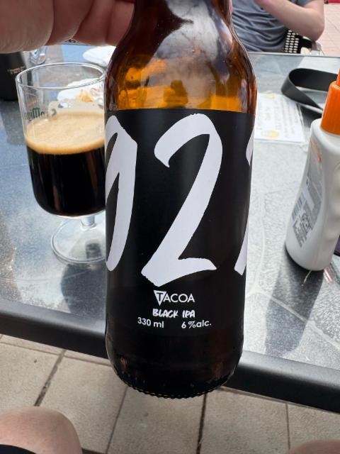 922 Black IPA 6.0%, TACOA Cervezas Artesanales, Spain