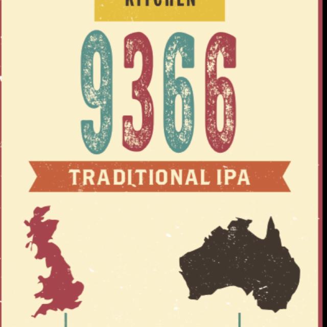 9366 Traditional IPA 5.0%, Brewhouse & Kitchen, England