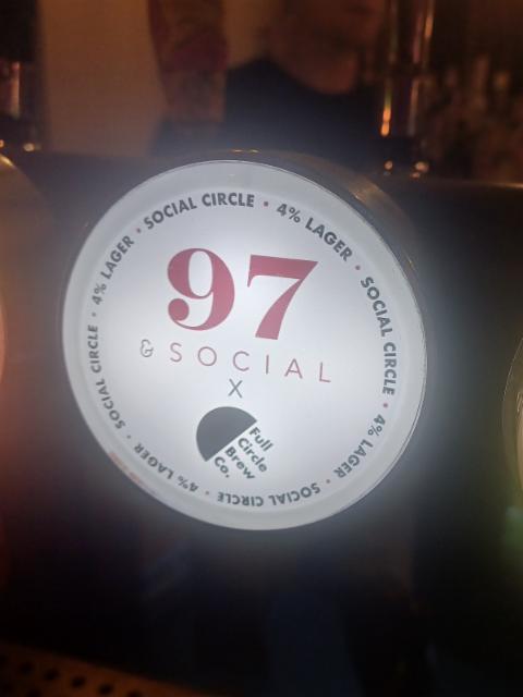 97 & social 4.0%, Full Circle Brew Co., England